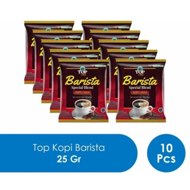 

Top kopi barista renceng 10 x 25 gr