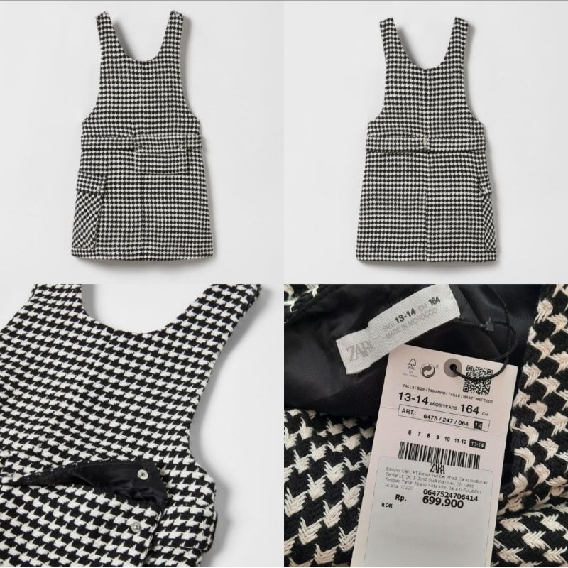 Dress Zara Anak Remaja HS Original