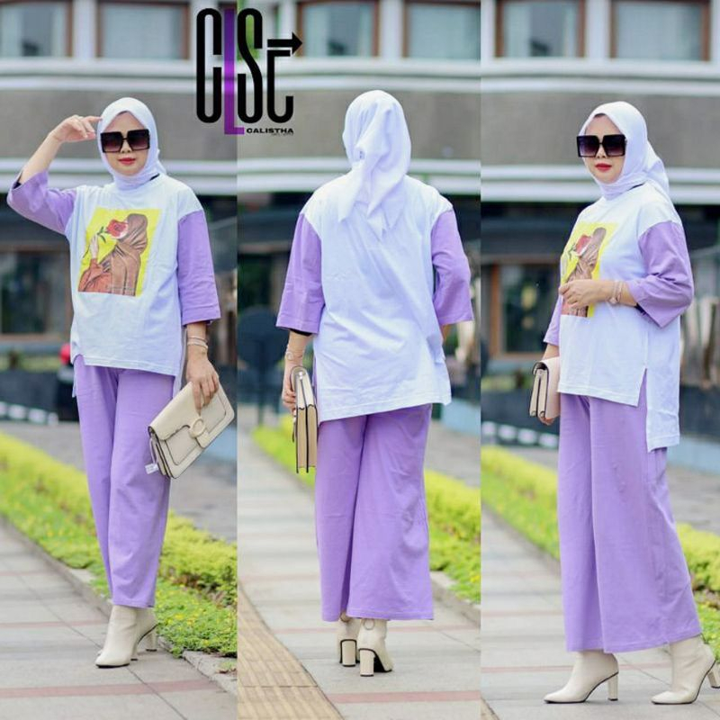 Setelan Celana Chalista || One Set Chalista || Chalista Set || Ra Busana