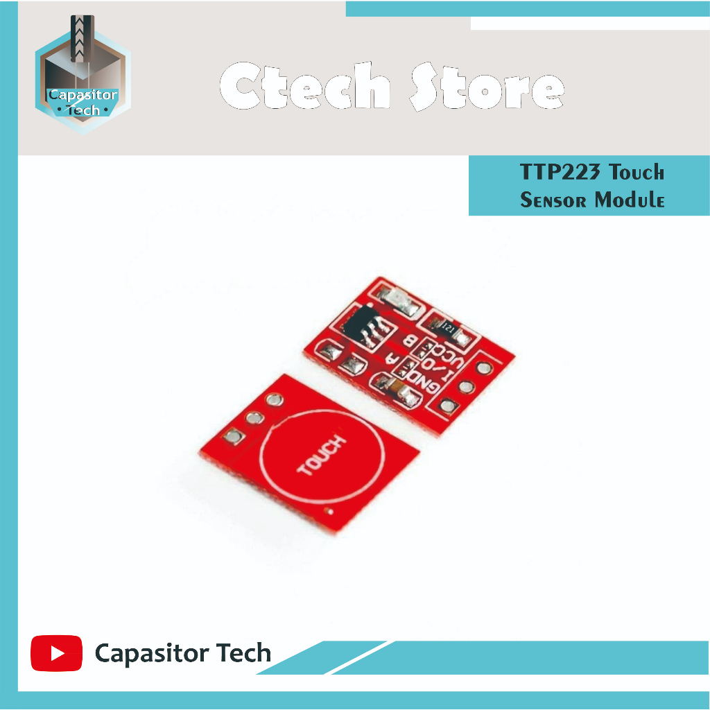 TTP223 Touch Sensor / Sensor Sentuh Capacitive Switch