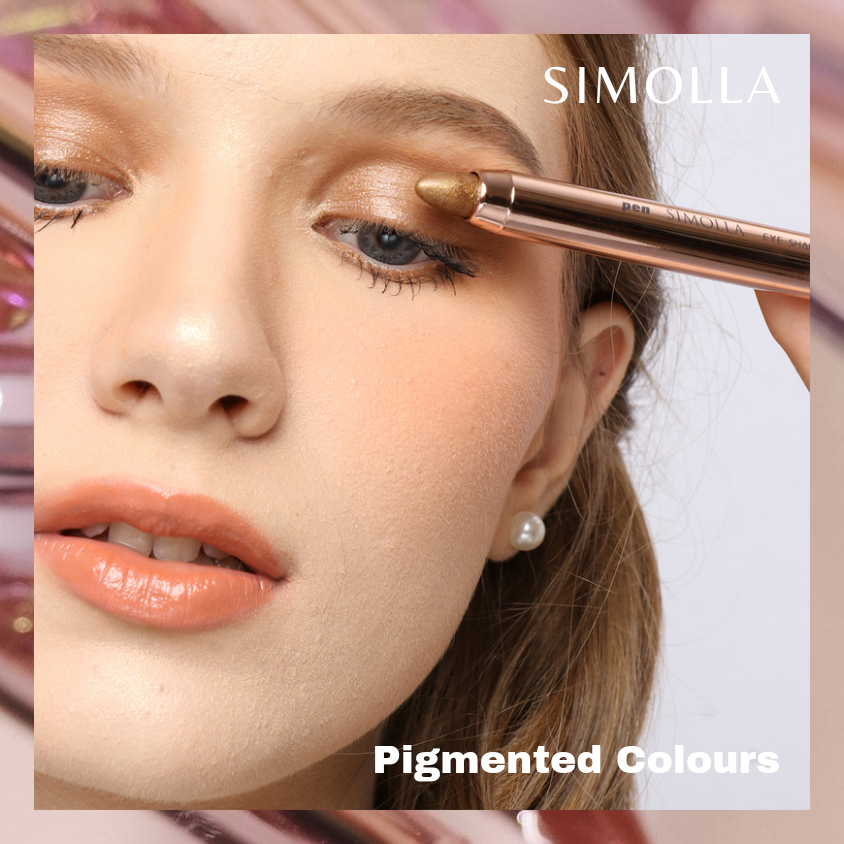 Eyeshadow Pen Premium pigmented by SIMOLLA multifungsi Eyeshadow Crayon