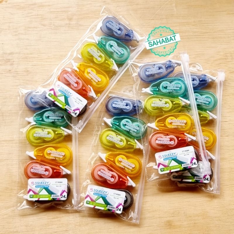 

TIP X KERTAS SQUUEZY ISI 6 PCS 1 PCS PANJANG 8 METER MURAH DAN BAGUS