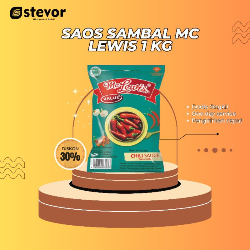 

SAOS SAMBAL MC LEWIS 1 KG