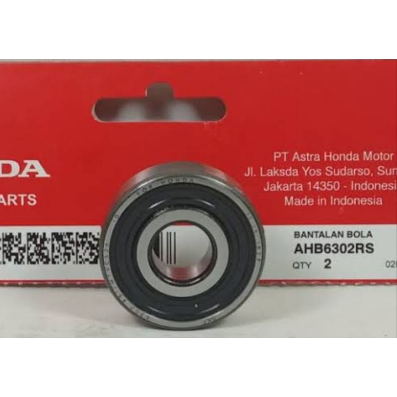 Laher bearing AHB6302RS HB6302RS Bearing Roda belakang New Megapro Tiger Original Harga Satu set