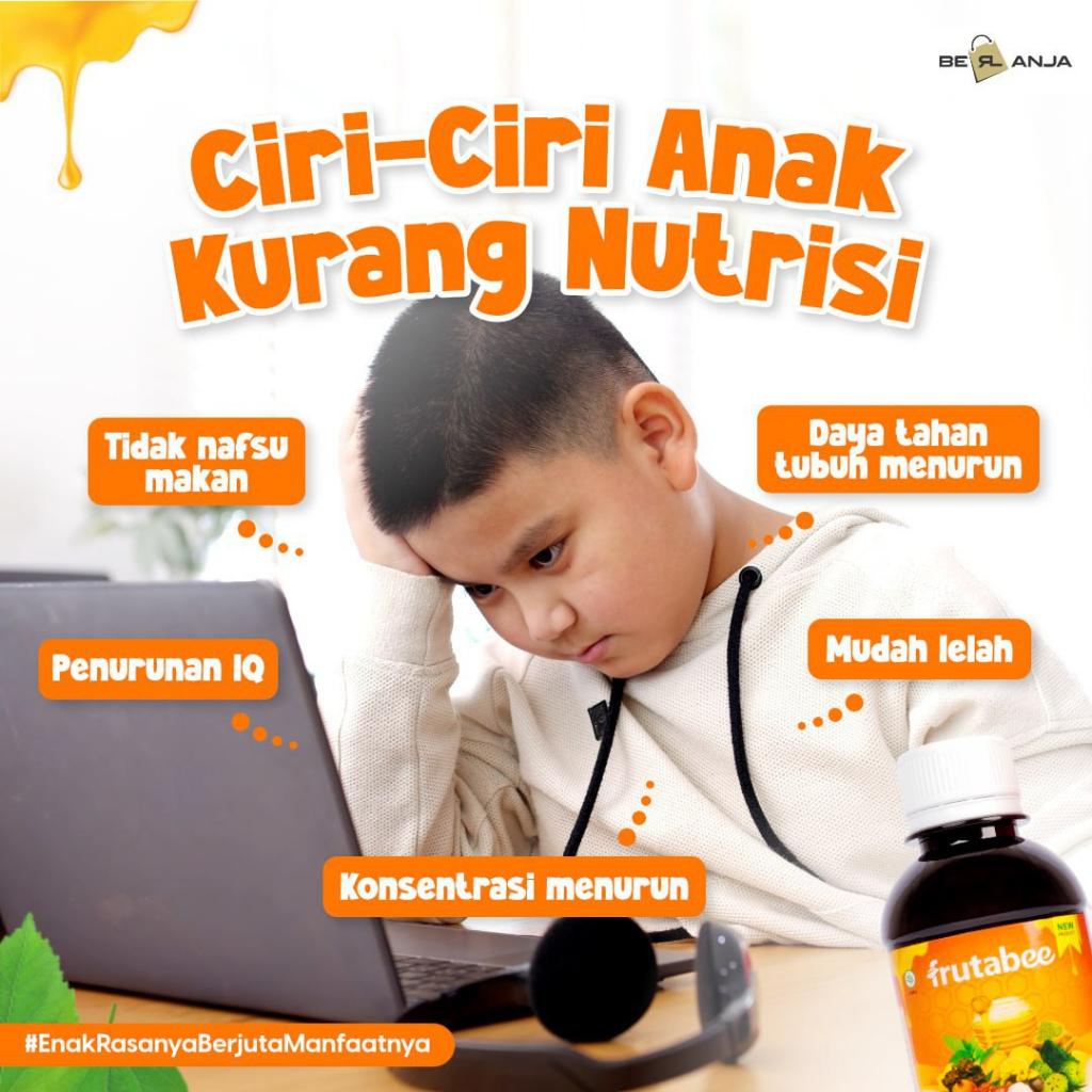 FRUTABEE MADU SUPLEMEN PENAMBAH NAFSU MAKAN