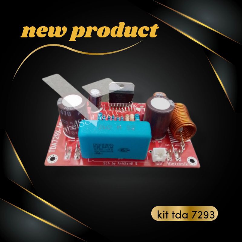 kit power amplifier 100w tda7294 mono