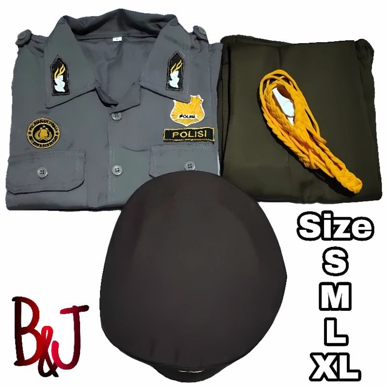 Seragam Polisi Anak Tk Laki-laki