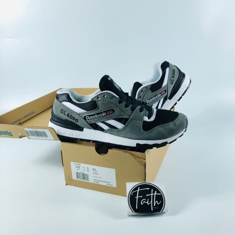 (FTH) Reebok Classic Gl 6000 Grey Black