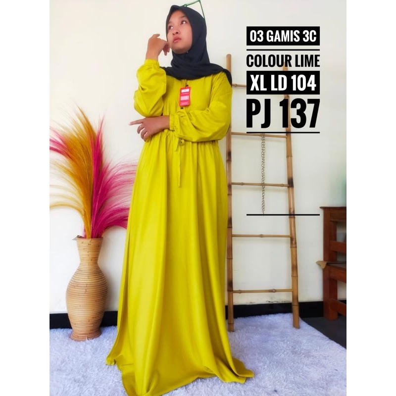 Gamis 3C original Serut