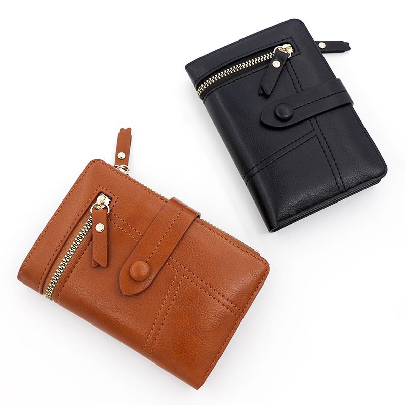 R823-1 Dompet lipat Wanita Saigon Kulit Leather Premium