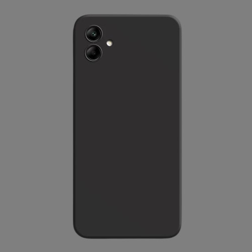 SoftCase Macaron Black Samsung A34 5G/A54 5G/A04E/M32 M52 M12 A12 A22 4G A32 M23 5G A02S TPU Full Black matte Protection Camera Non Slip Premium case