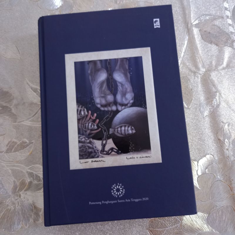 preloved laut bercerita hard cover