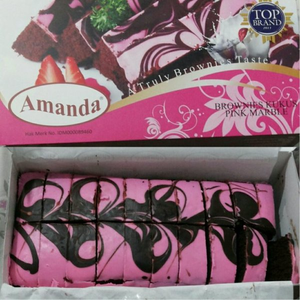 

Brownies Amanda Pink Marble 700Gr / Brownies Amanda