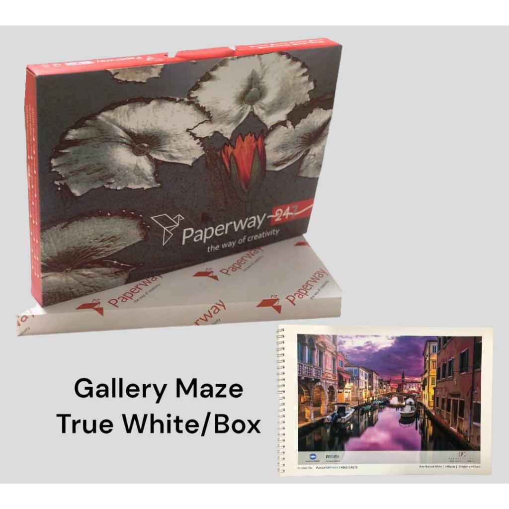 

Kertas Fancy A3+ Gallery Maze True White / Box