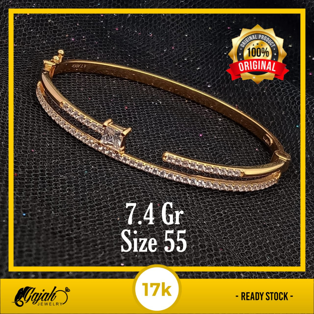 Gelang Emas 17K - 7.4 Gr Kadar 750 - 5151