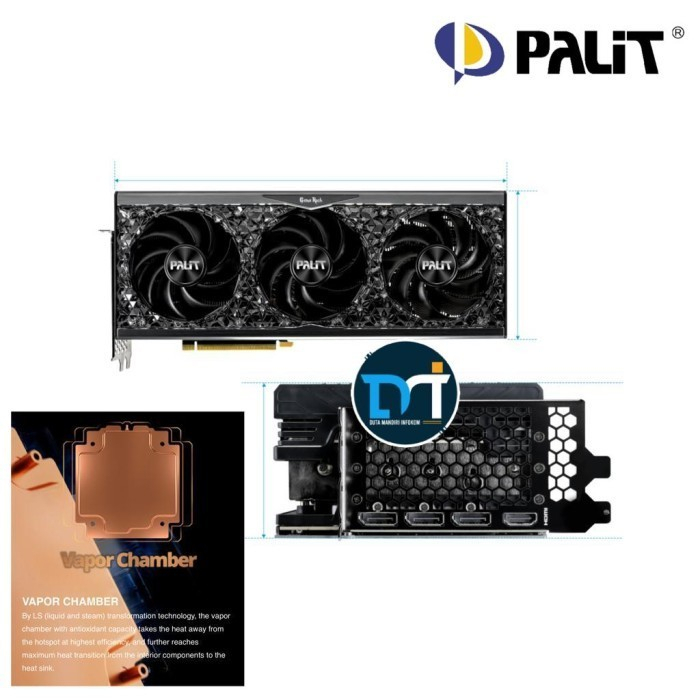 Palit GeForce RTX 4090 GameRock 24GB GDDR6X 384-bit [GPU]