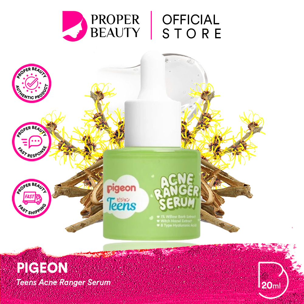 PIGEON Teens Acne Ranger Serum Indonesia / Serum Wajah 20ml / For Acne Prone Skin / Jerawat Berjeraw