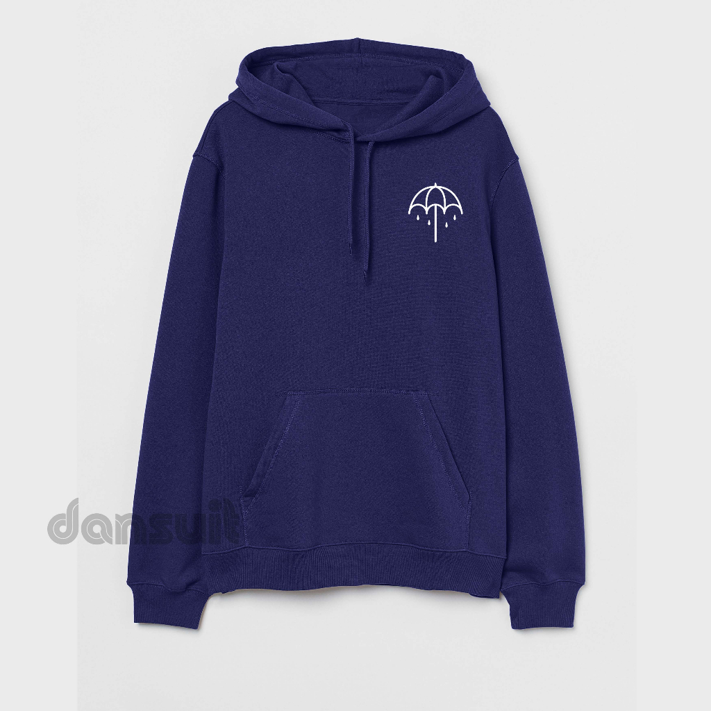 Sweater Hoodie Pria/Wanita Size M - XXXL Hoodie Distro Bring Me The Horizon BMTH Logo Payung Bahan Tebal Premium