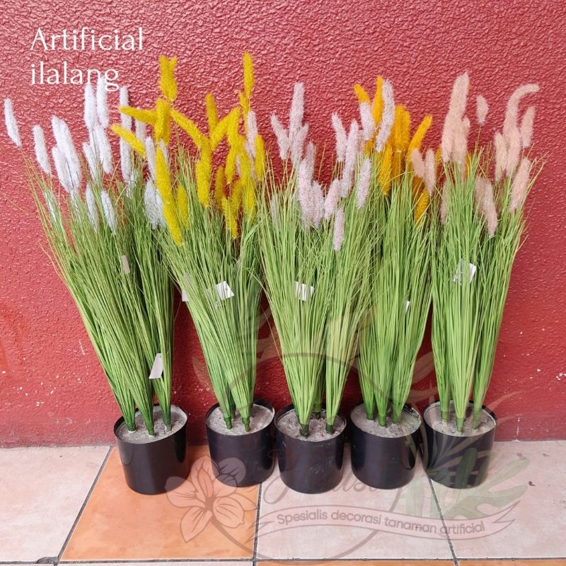 tanaman ilalang palsu artificial T.70cm
