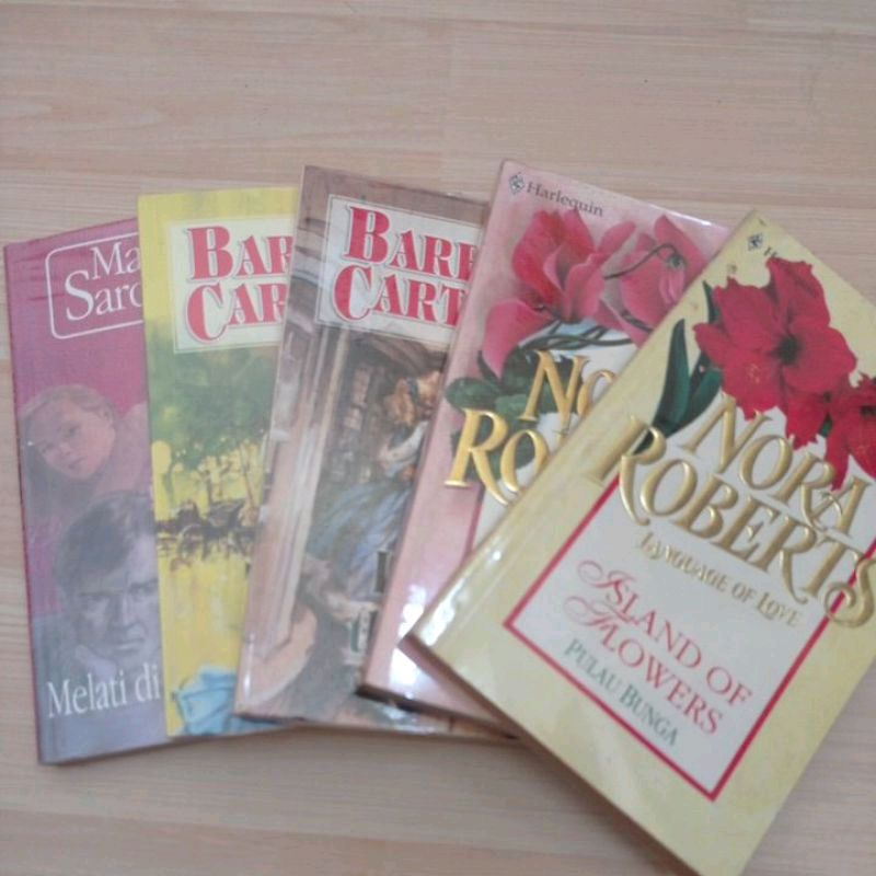 Buku/novel/novel bekas