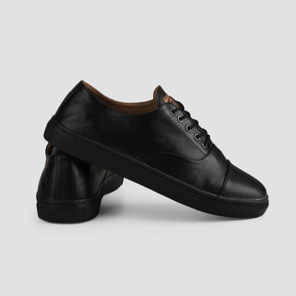 Sepatu Pantofel Pria Formal Kerja Kuliah Kantor Men Shoes Ori Monday Gum Oxford Black