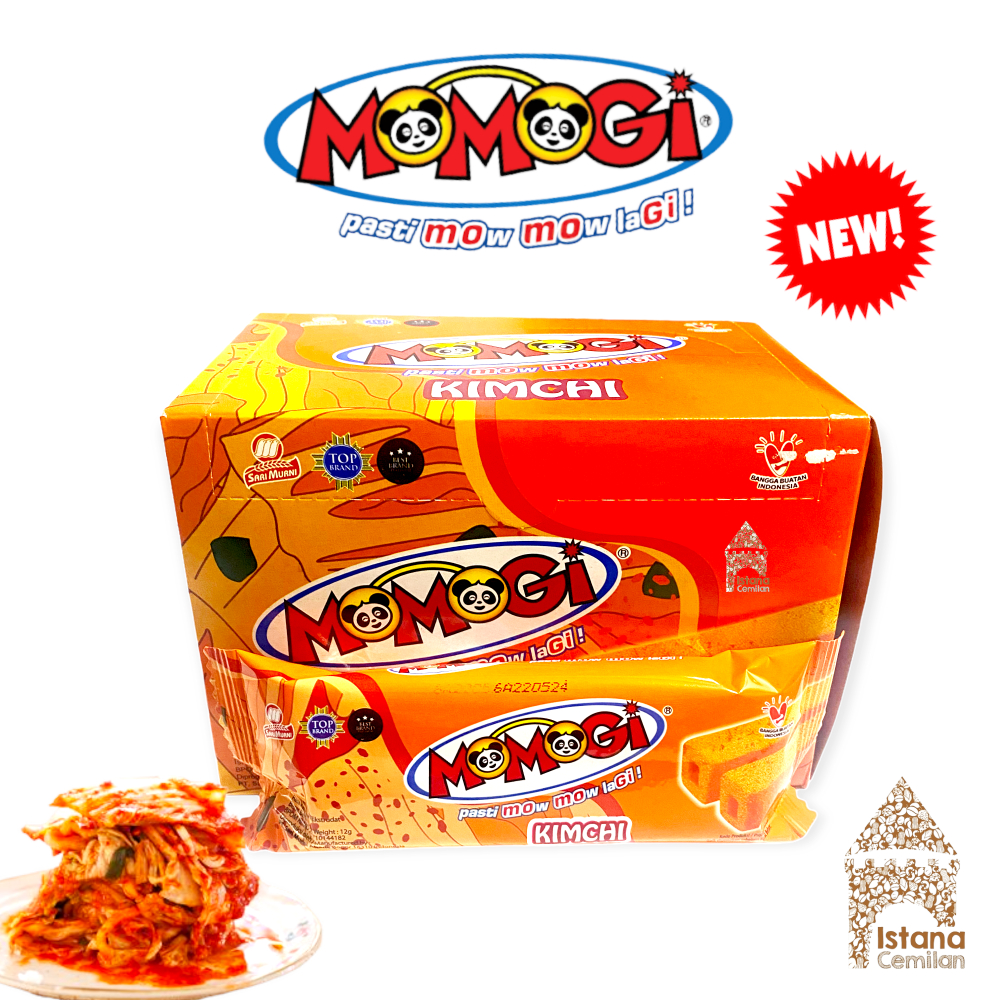 Momogi KIMCHI Snack Esktrudat Box (isi 10 pcs)