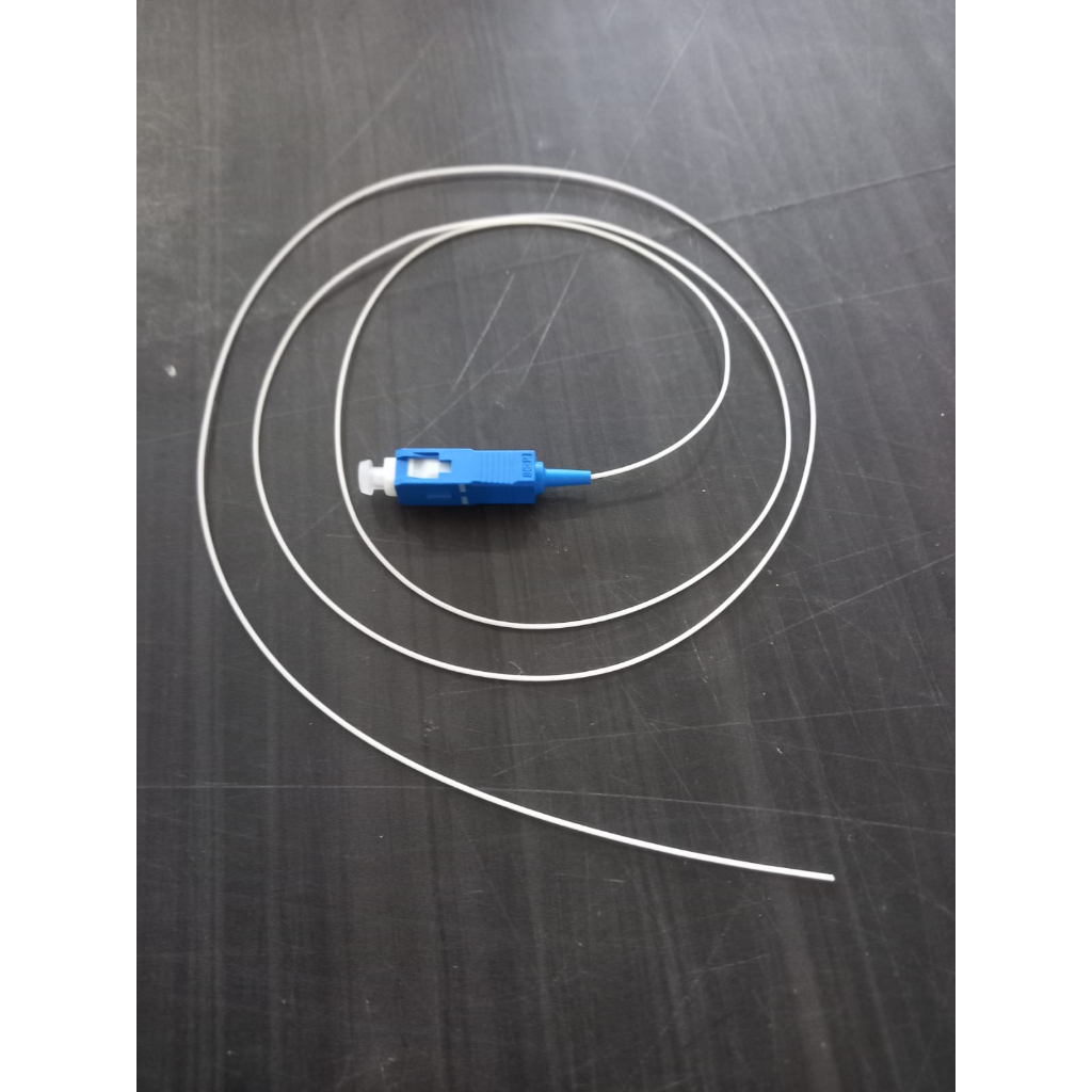 Pigtail Fiberoptic SC-UPC-SM 0,9mm 1Meter - Kabel FO Fiber Optik Pigtail 1,5Meter