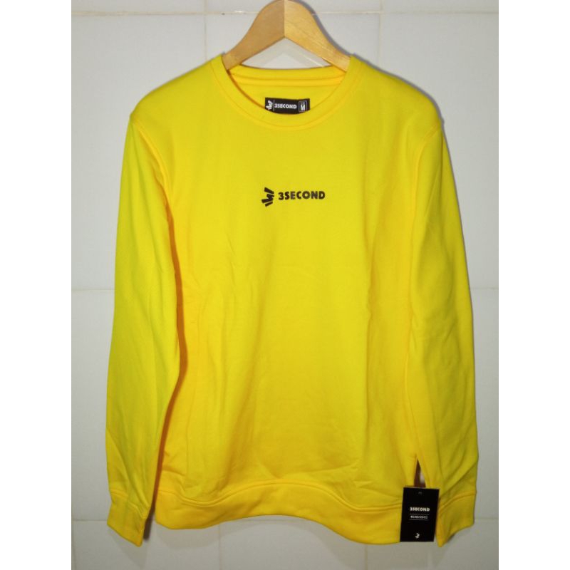 3second Crewneck Pria 460821 Original