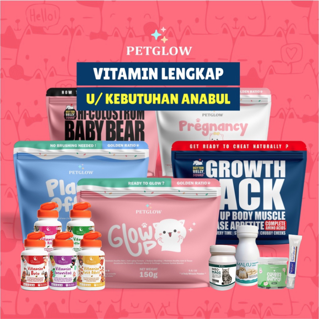 Vitamin Kucing Gemuk dan Bulu Lebat 150gr Vitamin Penggemuk Penambah Nafsu Makan Berat Badan Kucing Dry Food Raw Wet Food Creamy Treats Vitamin Bulu Rontok Olive Care Dewarangga Nutri Plus Gel Meomagg Cute Cat Malku Olivecare Meomagg Petglow Chubby Gummy