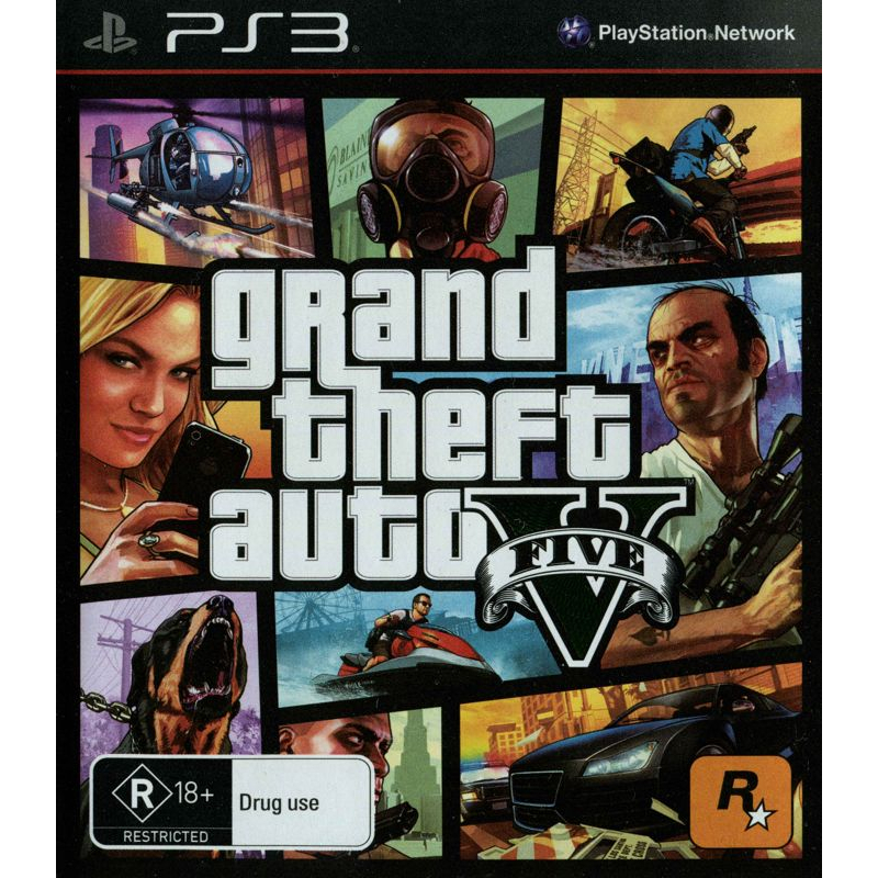 Game PS3 GTA 4 dan GTA 5