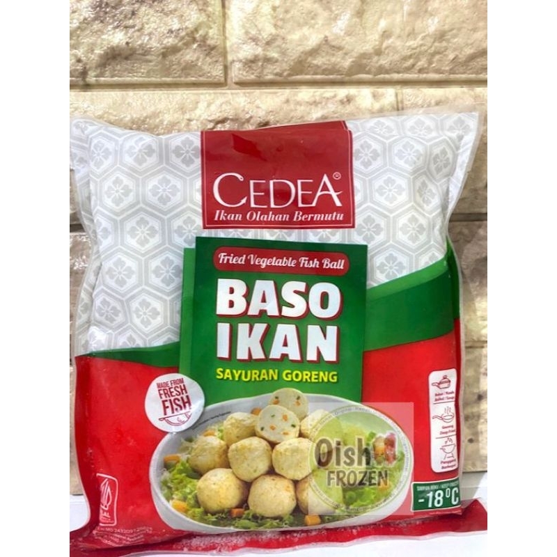 

CEDEA Baso Ikan Sayuran Goreng 500 gram