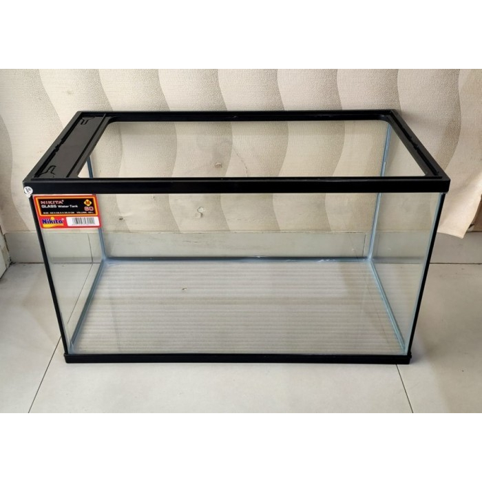 AQUARIUM NIKITA 60CM AKUARIUM NS 60 Liter 60x30x36 cm GOJEK/GRAB ONLY