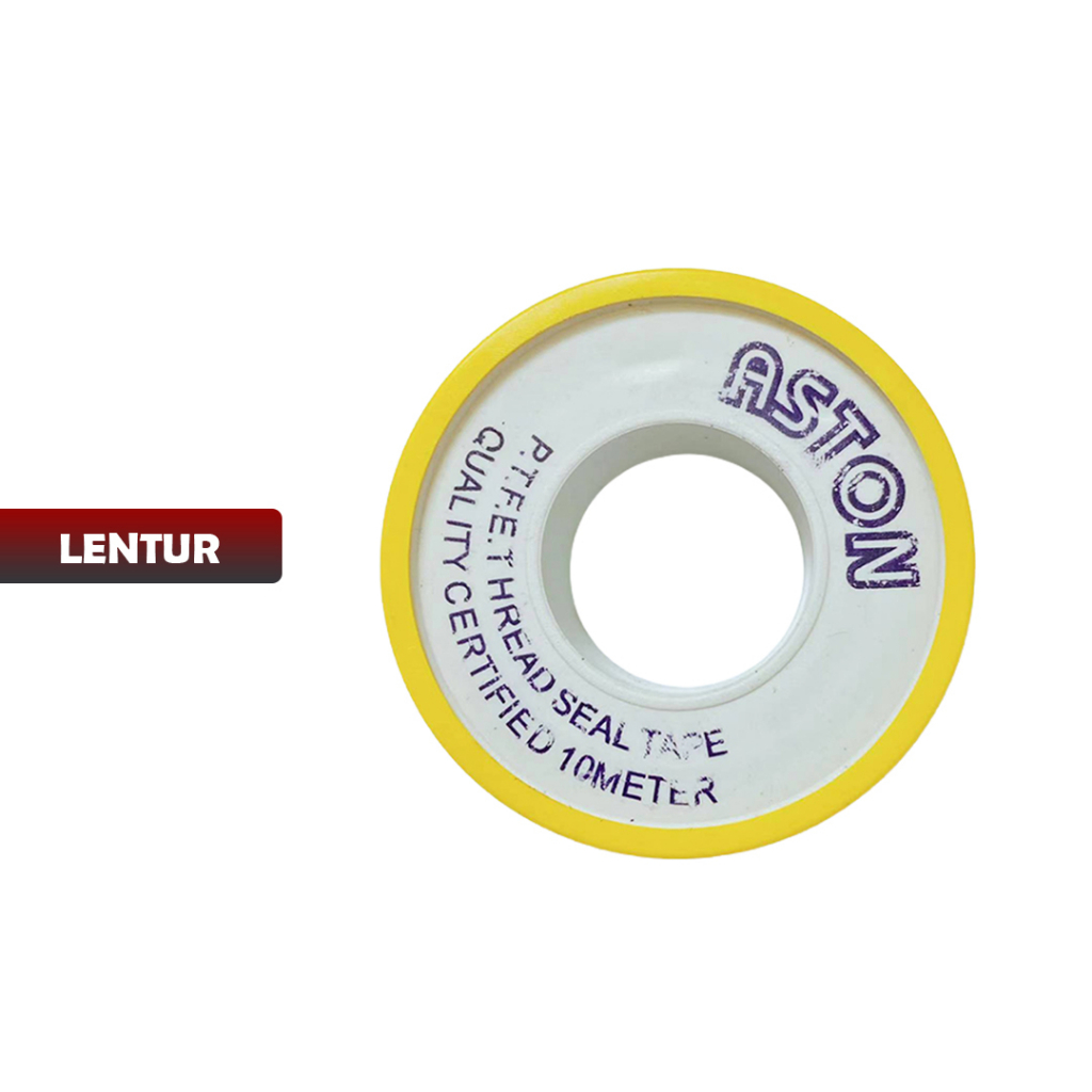 SEAL TAPE 12 x 0,075 MM x 10 METER ISOLASI PUTIH LENTUR - YOSINOGAWA