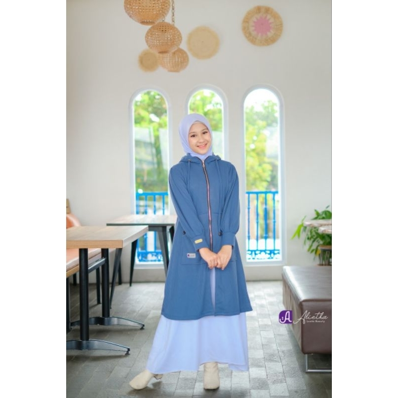 FATHIYAH KIDS OUTER MUSLIMAH ORI ALIETHA JACKET ANAK WANITA TERBARU VIRAL KEKINIAN