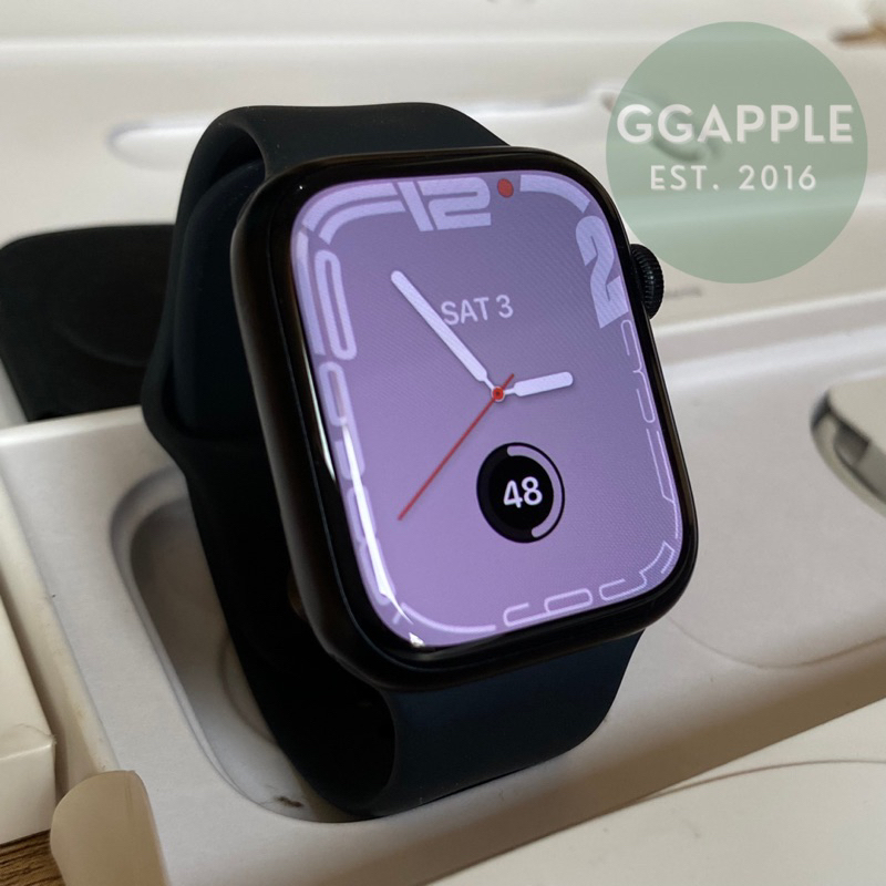 iBox Apple Watch Series 7 45mm Midnight Fullset Original iwatch