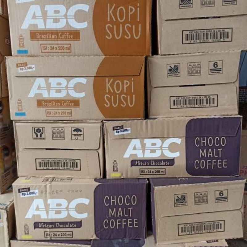 

KOPI ABC SUSU 200ml x 24