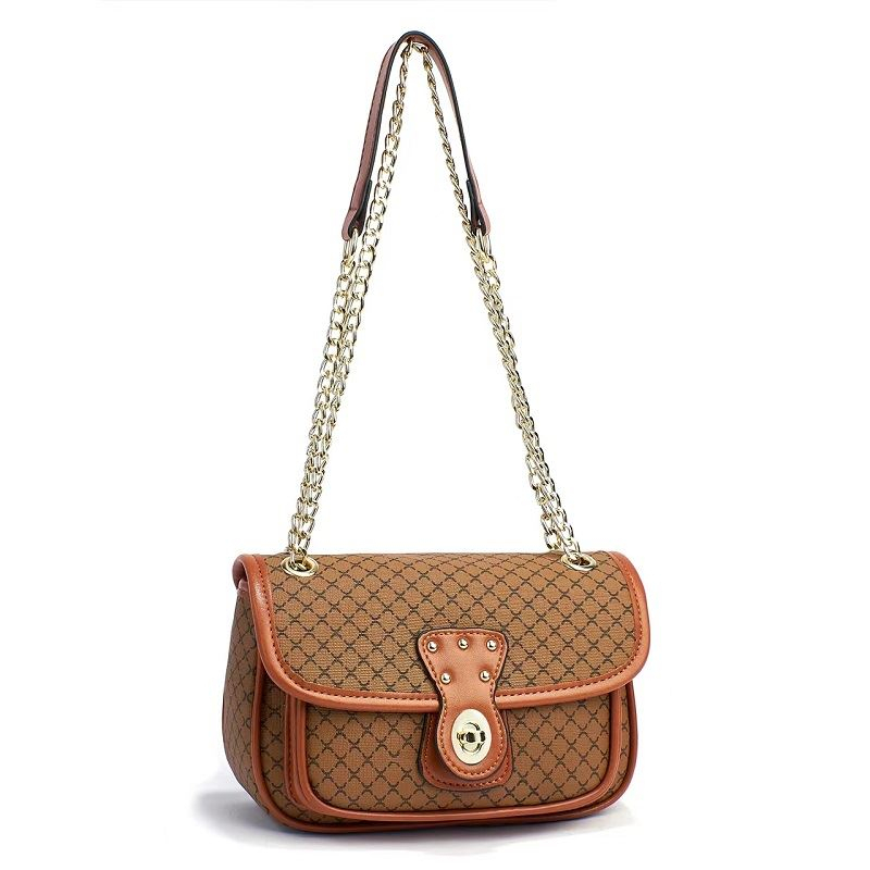 BJ28211 - LIGHTBROWN/DARKBROWN/COFFEE/BLACK/BEIGE TAS SLEMPANG WANITA FASHION IMPORT MODIS ELEGAN TERMURAH TERLARIS TERBARU BAGSTORE JAKARTA TAS BATAM JTF8211 GT2015