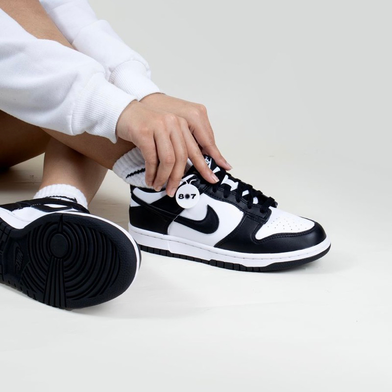 Dunk Low Black White Panda GS Women