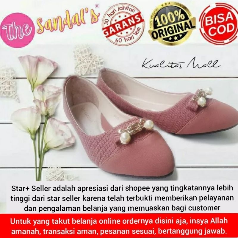 The Sandals Sepatu Flat Ballerina EN03 fl