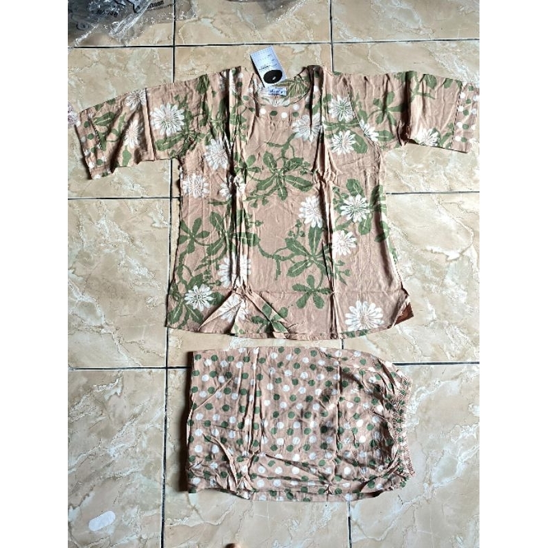 Set Batik LuZa Dewasa Lengan ¾