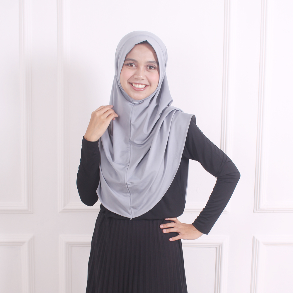 JILBAB INSTAN BERGO MALAY / JILBAB INSTAN NON PED BAHAN JERSEY / KERUDUNG INSTAN SYARI MURAH / HIJAB INSTANT SYARI