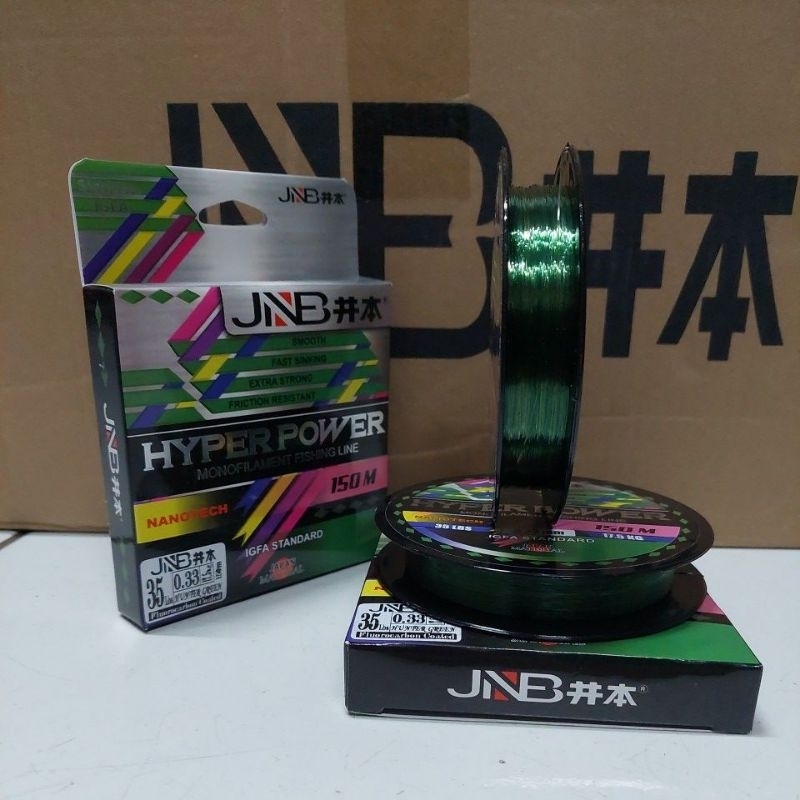 senar pancing ikan mas dan lele JNB HYPER POWER