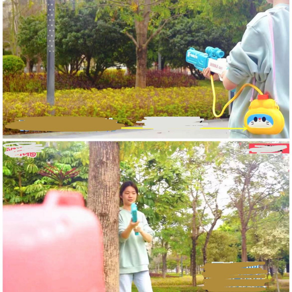 [JS18]Mainan Pistol Air Kapasitas Besar / Water Gun Elektrik / Pistol Air / Mainan Simulasi Tempur Air