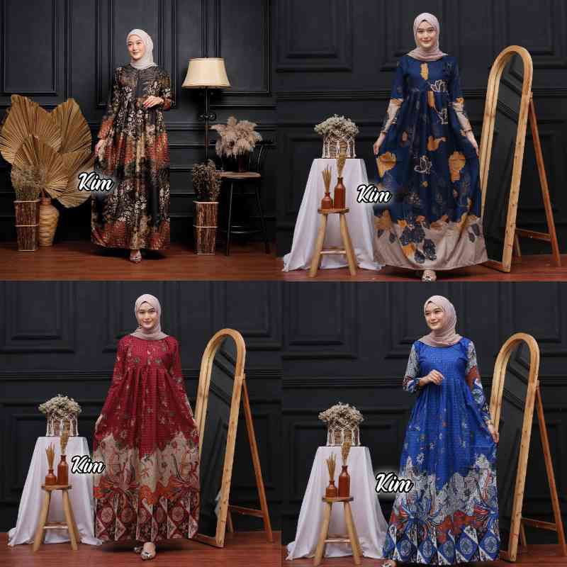 GAMIS BATIK MAXI CARDY GAMIS BATIK PAKAIAN WANITA GAMIS BATIK BUSUI GAMIS BATIK ASLI PEKALONGAN