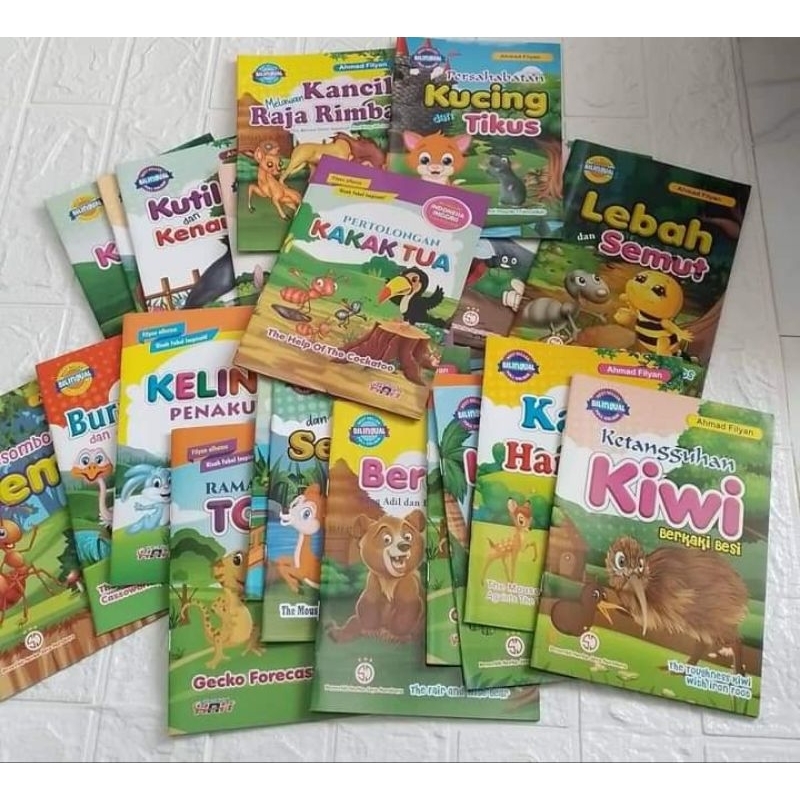 PAKET 16 BUKU ANAK TK PAUD MURAH - BUKU CERITA - BUKU MEMBACA MEBULIS BERHITUNG KREATIFITAS KETRAMPI