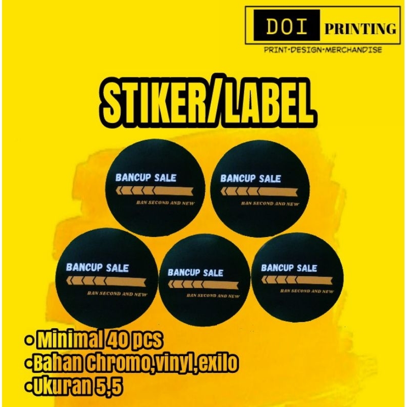 

STIKER/LABEL