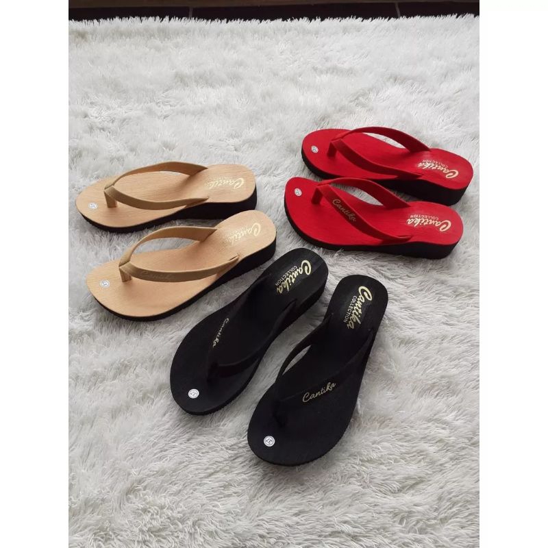 SENDAL JEPIT WEDGES HK ANDIN SENDAL MANIS