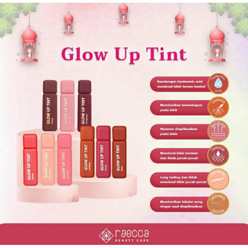 RAECCA GLOW UP TINT / GLOW UP TINT BY RAECCA / LIP TINT RAECCA