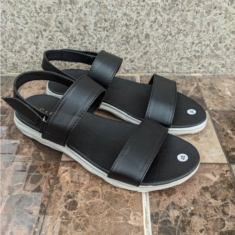 SAKAKI Sandal Tali Wanita Terbaru Sandal korea Style Sendal Perempuan