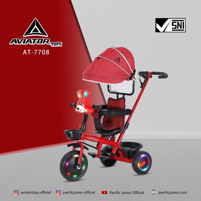 Sepeda Roda Tiga Anak Terbaru Aviator AT 7708